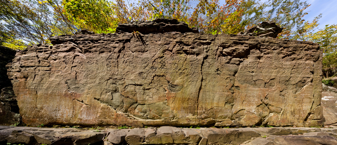 Cheonjeon-ri petroglyphs in Ulju-gun, Ulsan (KHS)