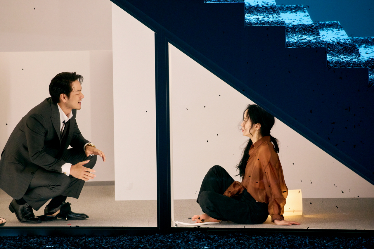 Jeon Do-yeon (right) stars as Song Do-young in LG Arts Center's production of 