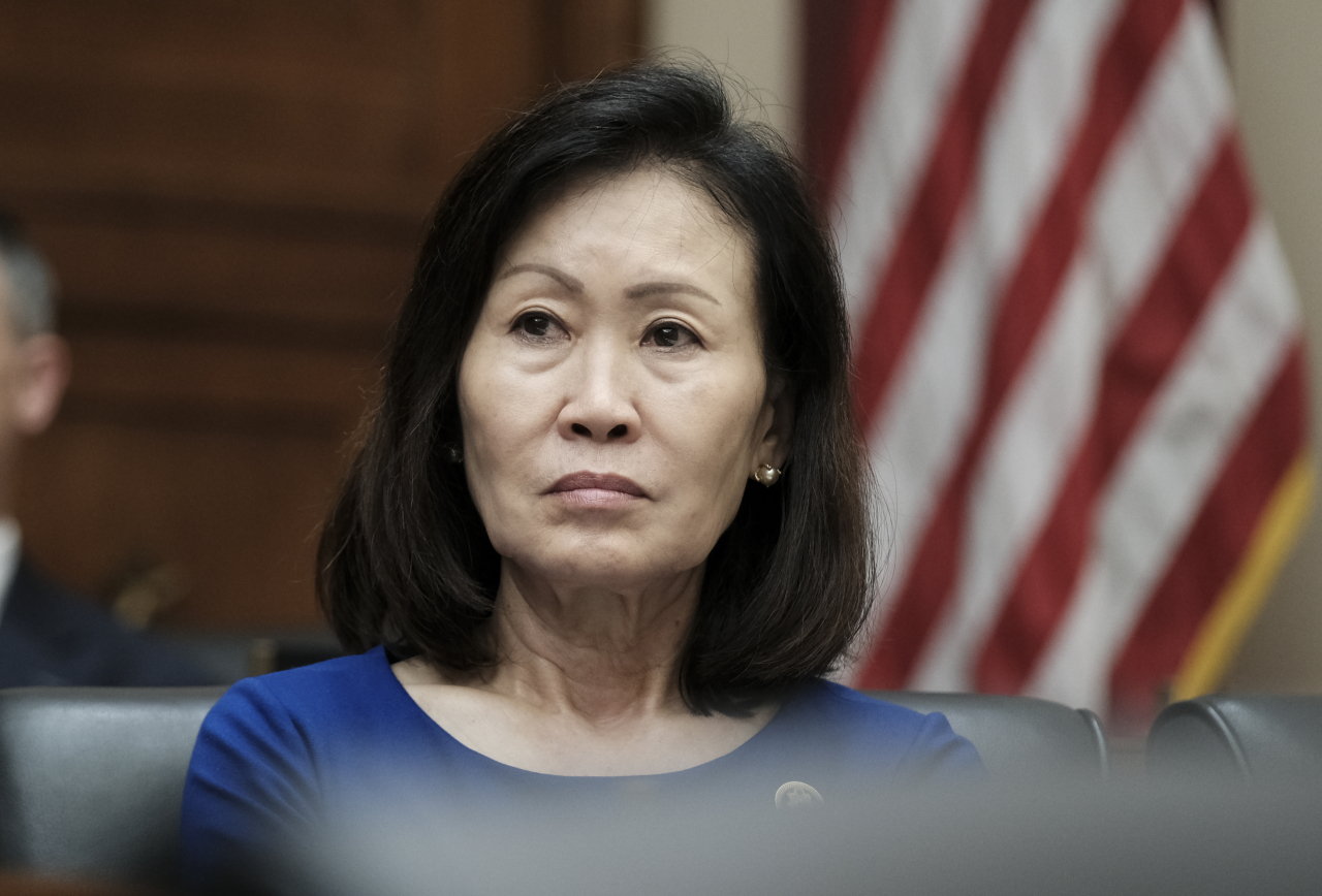 This file photo, shows Rep. Michelle Park Steel (R-CA). (Getty images)