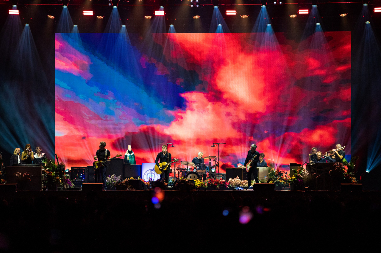 Noel Gallagher performs during 