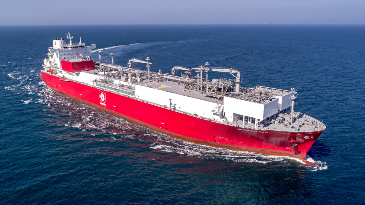 An LNG Floating Storage Regasification Unit built by HD Hyundai Heavy Industries, commissioned in 2020 (HD Hyundai)