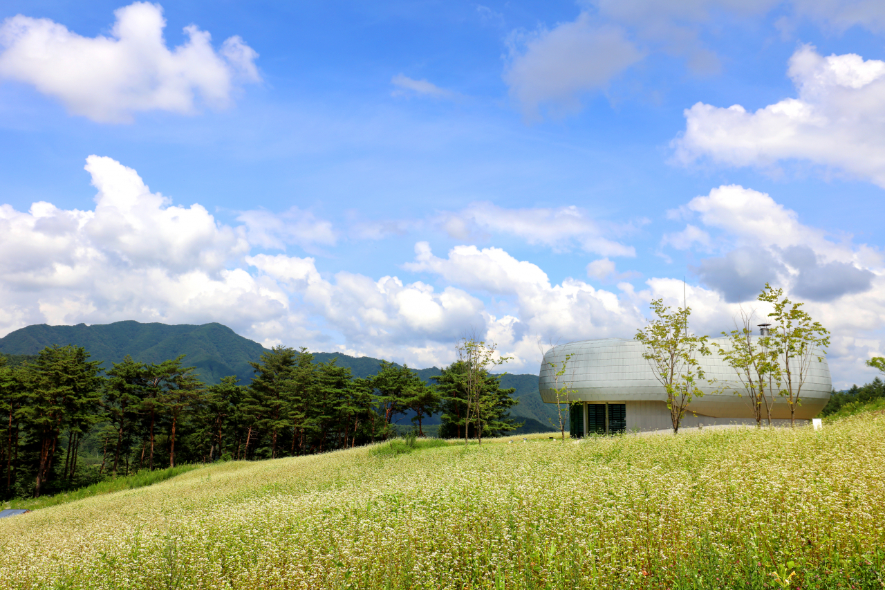 The Baekdudaegan Global Seed Vault in Bonghwa, North Gyeongsang Province (Korea Arboreta and Gardens Institute)