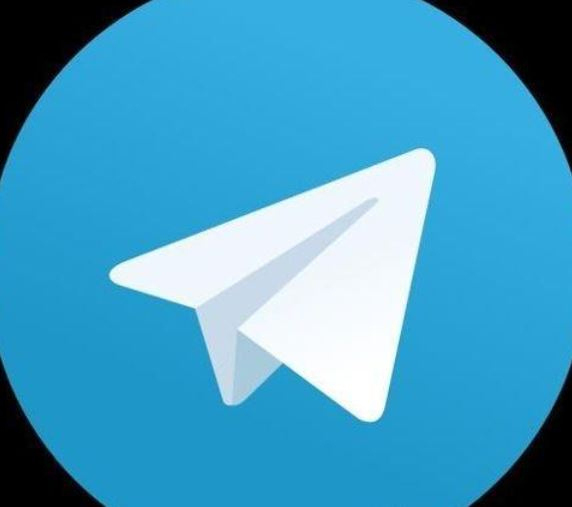 This captured image shows the logo of Telegram. (Yonhap)