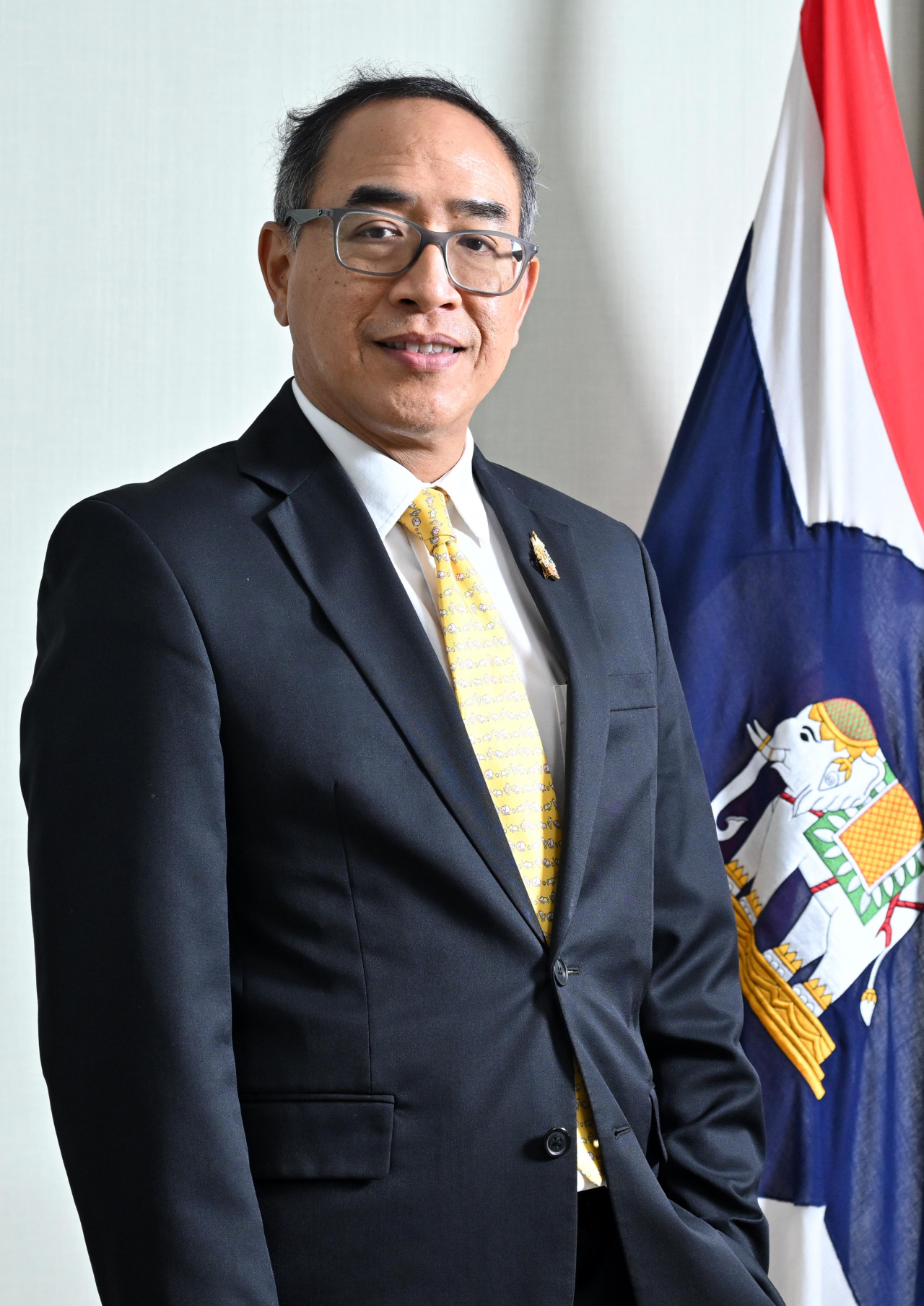 Tanee Sangrat, Thai ambassador to South Korea, poses for a photograph during an interview with The Korea Herald at his office at the Royal Thai Embassy in Yongsan, central Seoul. (Im Se-jun/The Korea Herald)