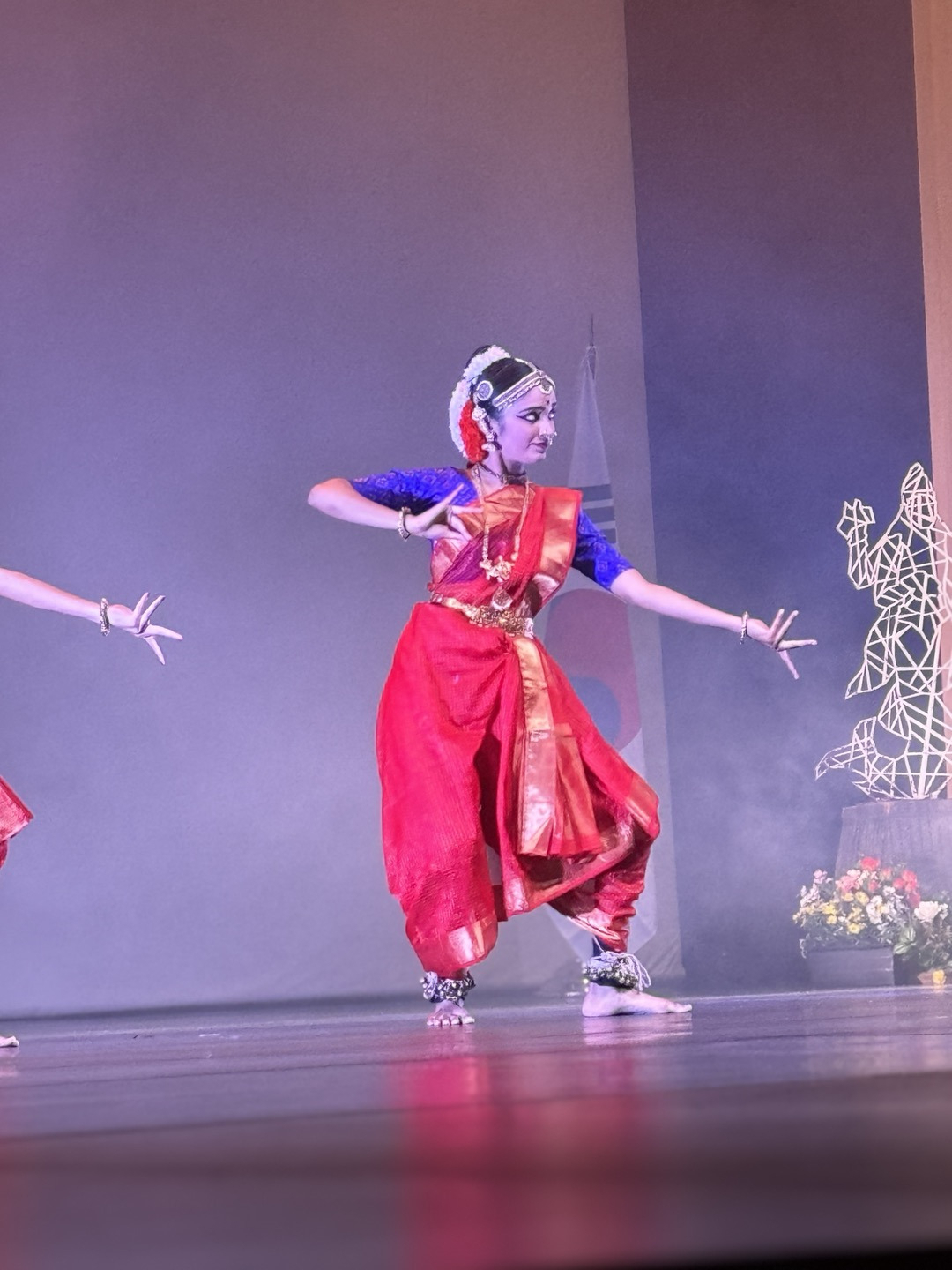 Artists perform at the kick off ceremony at the tenth edition of Sarang festival hosted by Indian Embassy in Korea at Yonsei University Centennial Hall at Seodaemun district on Tuesday. (Sanjay Kumar/ The Korea Herald)