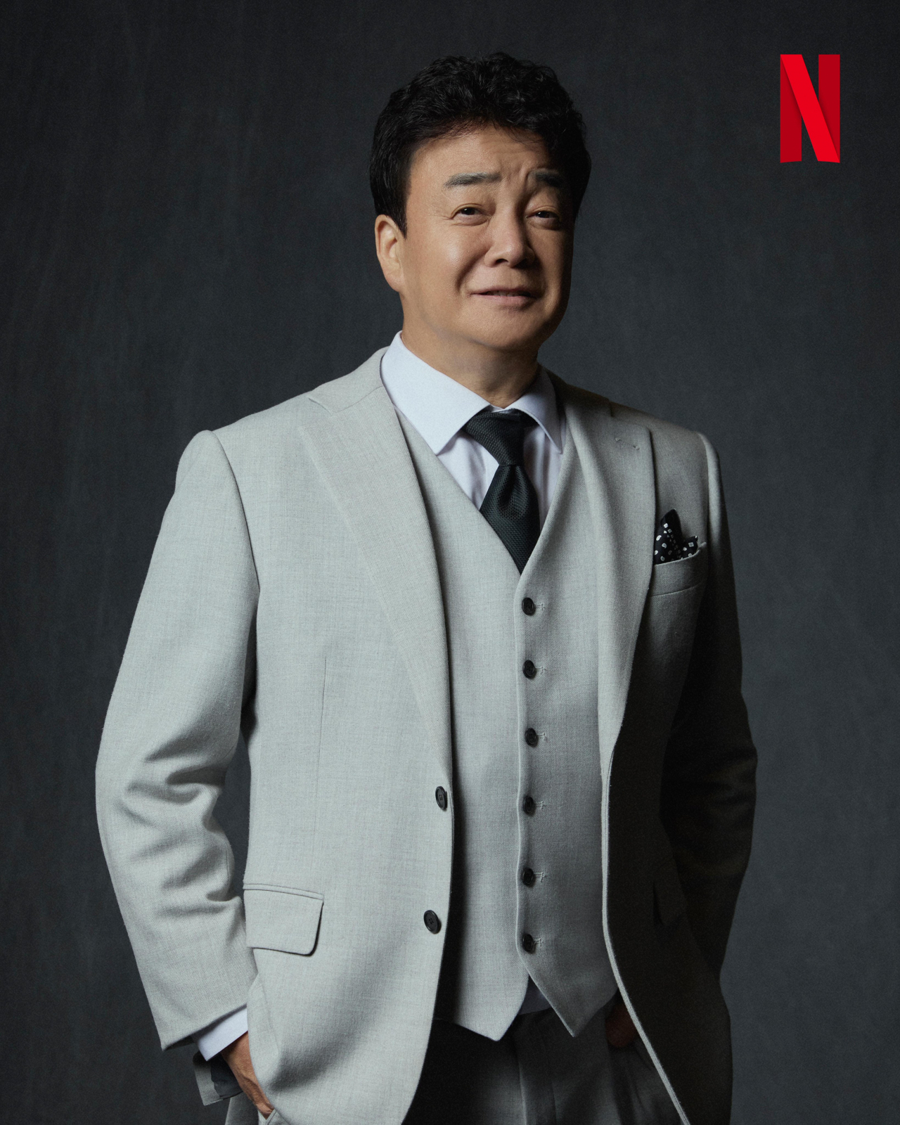 Paik Jong-won, CEO of Theborn Korea, is featured in a promotion for Netflix’s 