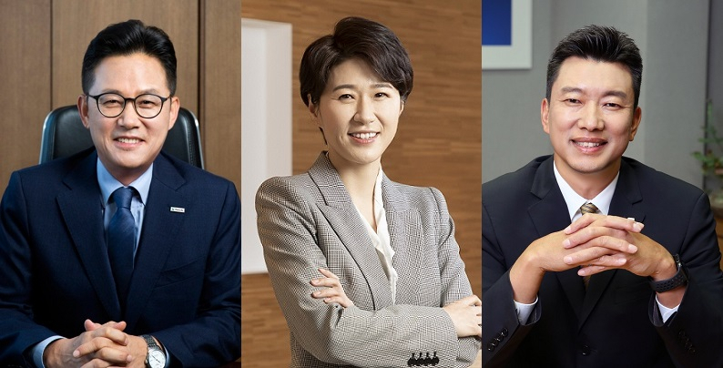 From left: MetLife Korea CEO Song Young-rok., Lina Life Insurance CEO Cho Jee-eun and Fubon Hyundai Life CEO Lee Jae-won (Pictures courtesy of each company)