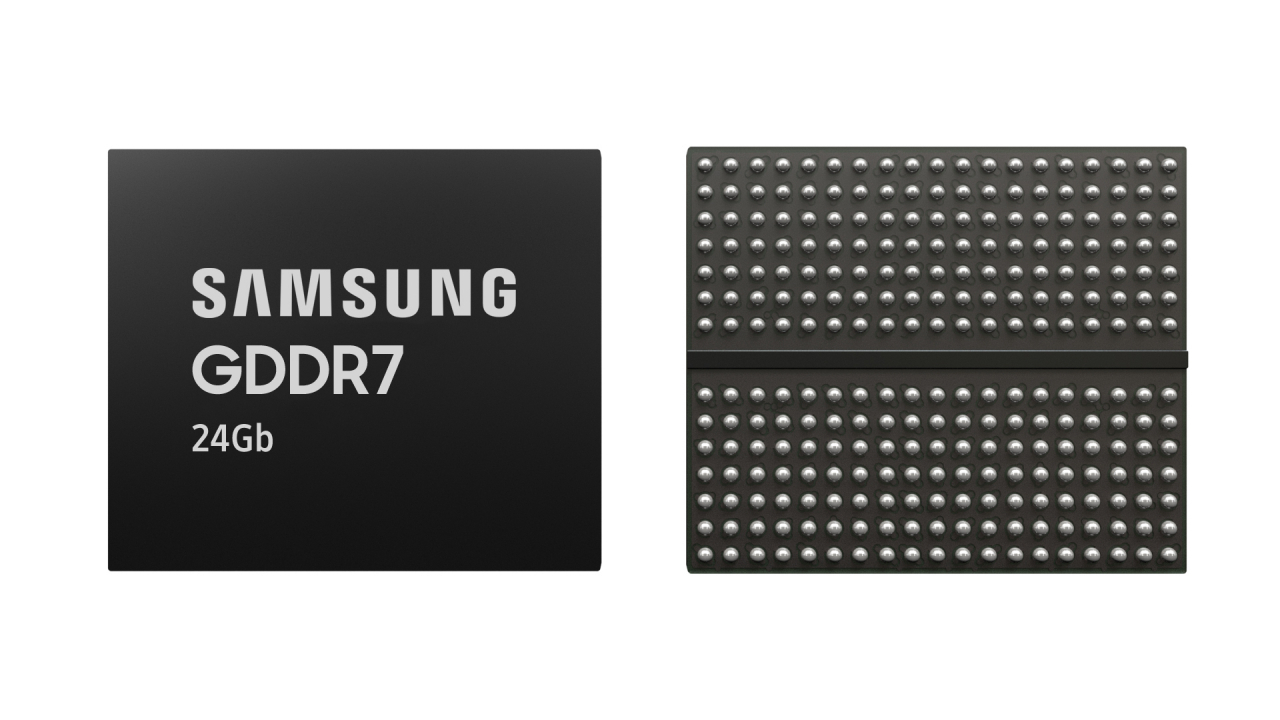 Samsung Electronics' 24-gigabit GDDR7 DRAM (Samsung Electronics)