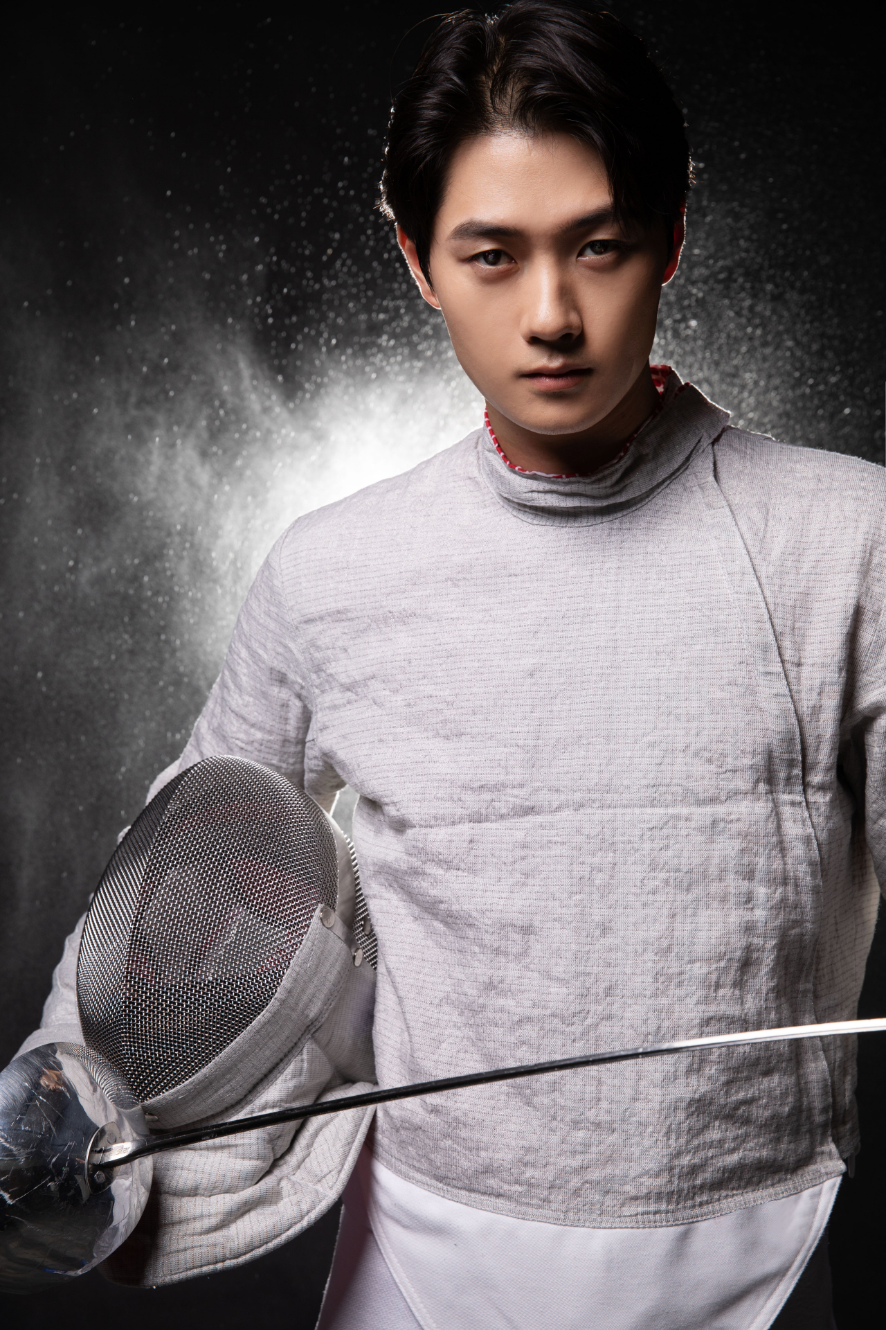 South Korean gold medalist fencer Oh Sang-uk. (CICI)