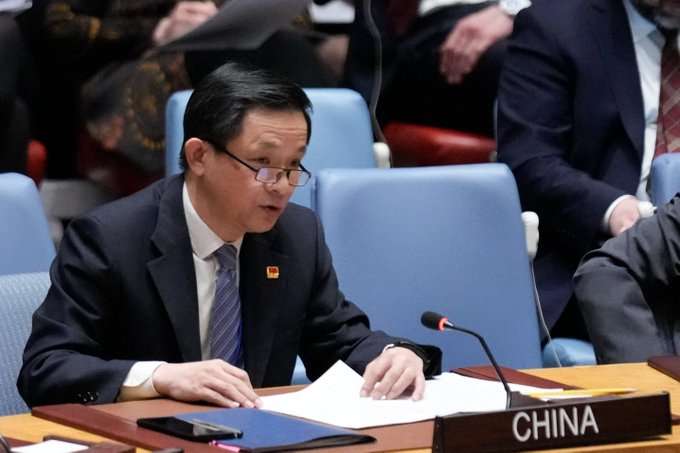 Dai Bing, China's deputy permanent representative to the United Nations (Yonhap)