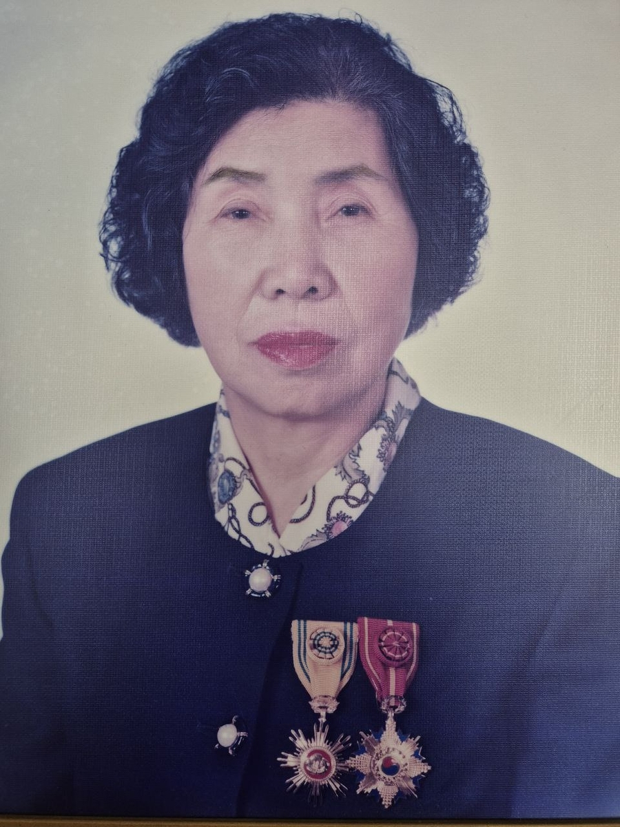 The late Ms. Oh Hee-ok, South Korea's last surviving female independence activist, who passed away Sunday at age 98. (Ministry of Patriots and Veterans Affairs)