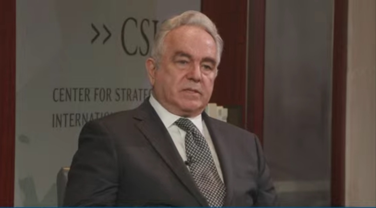 US Deputy Secretary of State Kurt Campbell speaks during a forum, co-hosted by the Center for Strategic and International Studies and the Korea Foundation, in Washington on Monday, in this captured image. (CSIS' YouTube account)