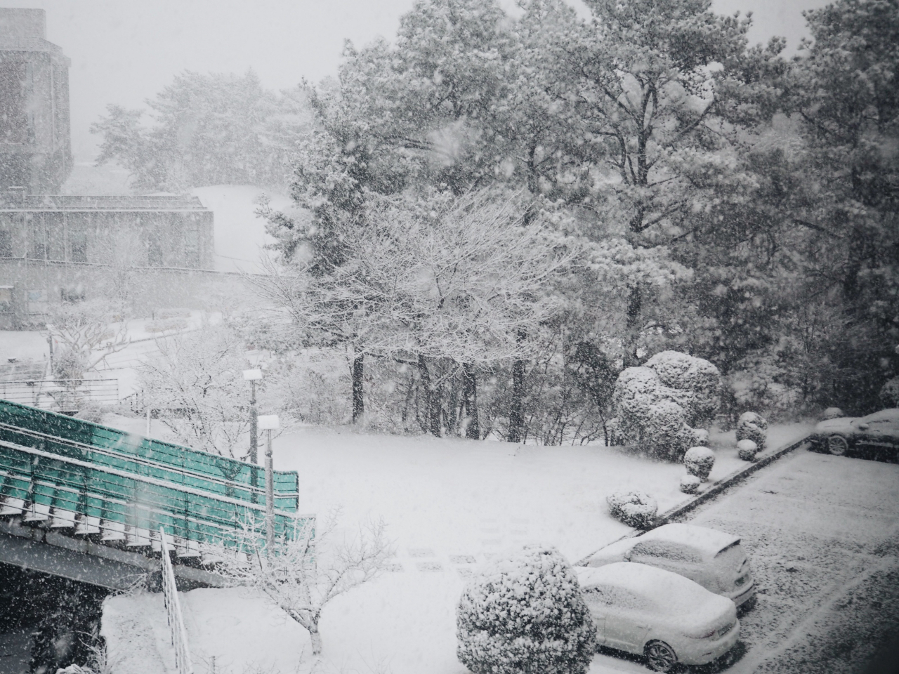 Most parts of South Korea are expected to experience their first snowfall of the season on Wednesday. (Yonhap)