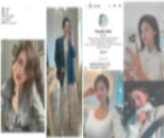 Fake profile pictures of women used to lure victims to cultivate relationship (Busan Metropolitan Police)