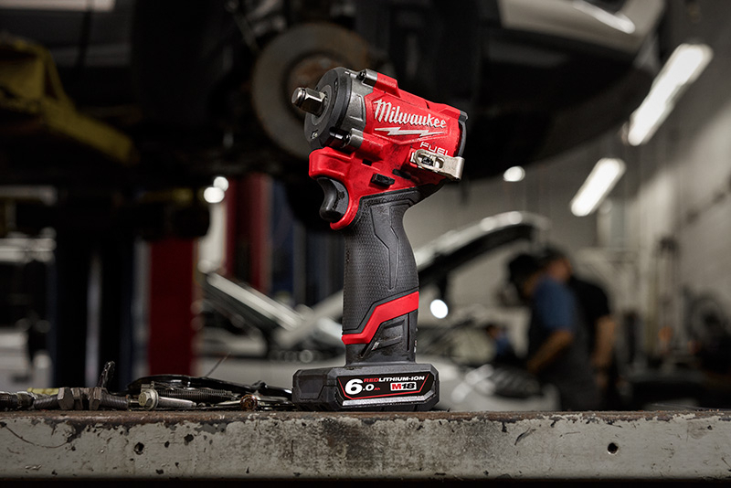 Milwaukee Tool’s new impact wrench model, 12V Fuel Impact Wrench 1/2