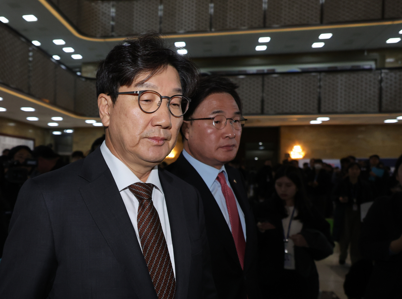 Rep. Kweon Seong-dong, floor leader of the People Power Party (Yonhap)