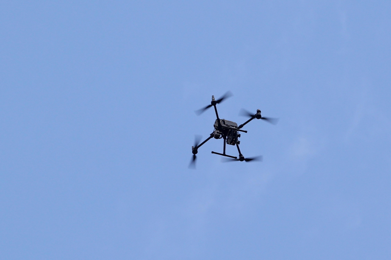 This undated file photo shows a military drone. (Gettyimages)