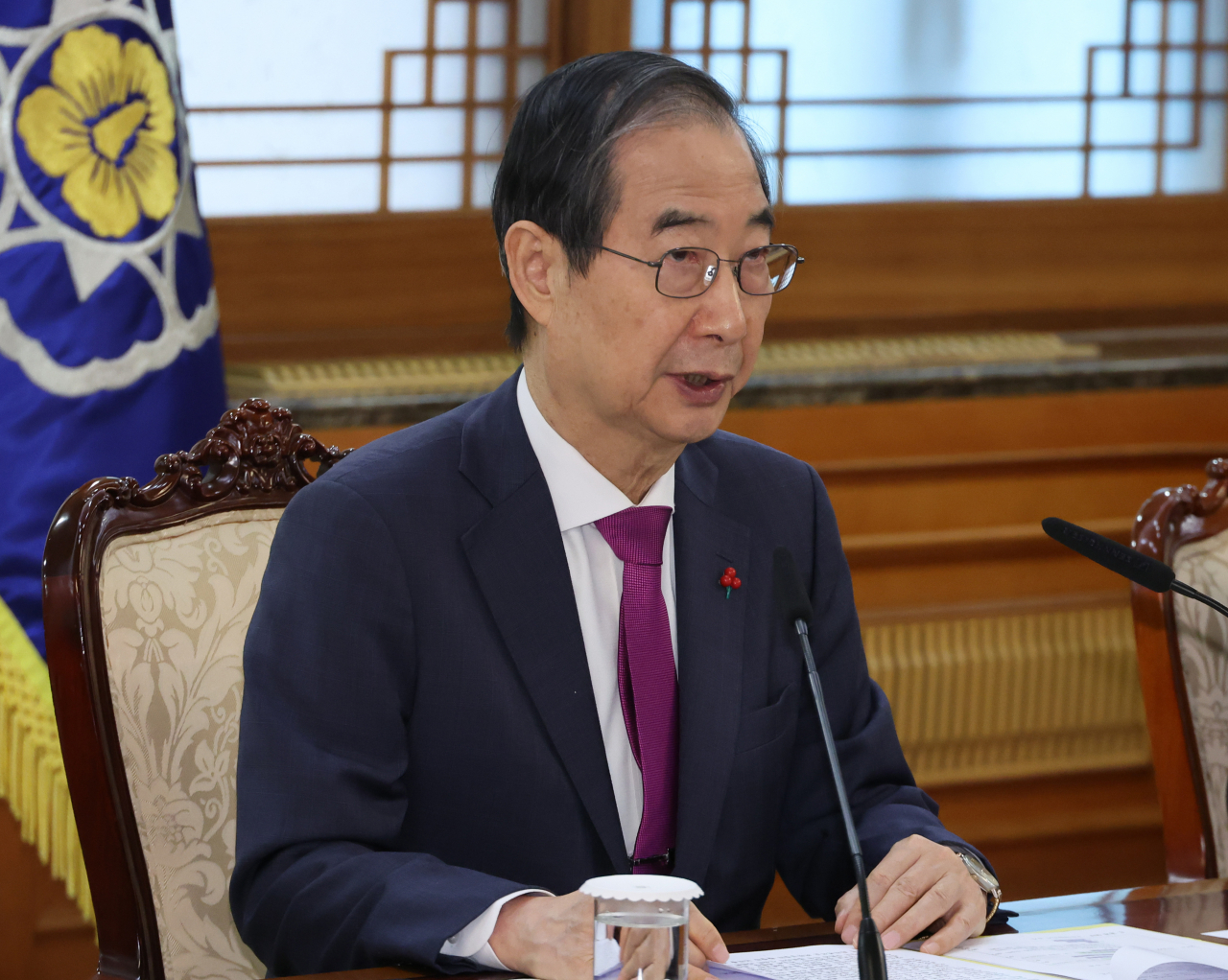 Acting president Han Duck-soo (Yonhap)