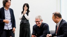 팀쿡 애플 CEO, 일본 방문...일본어 트윗도 게재