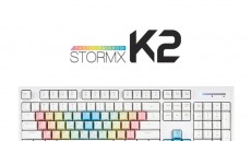 제닉스, 레인보우 37키캡 품은 게이밍 키보드 ‘STORMX K2’ 출시