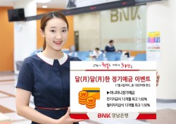 BNK경남은행, ‘달(月)달(月)한 정기예금 이벤트’ 진행