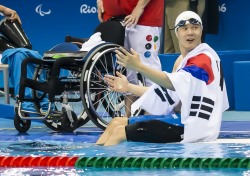 [2016 리우패럴림픽] 수영 조기성, 한국 최초 '자유형 2관왕' 달성