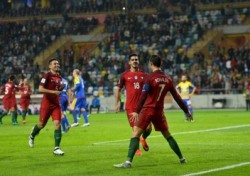 [월드컵 예선] '호날두 4골 폭발' 포르투갈, 안도라에 6-0 대승
