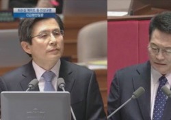 ‘국회방송’ 송영길 의원 “왜 이리 뻔뻔하냐”…황교안 총리 ‘질책’