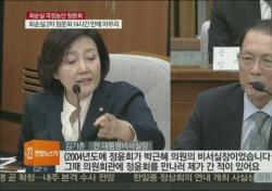 박영선 VS 김기춘, 설전과 독설…승자는?