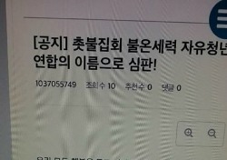 보수집회 일당 15만원 설에 국민 한숨…“자금 출처 잡아내자” 발끈