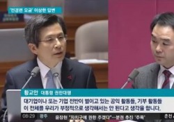 황교안, ‘코스프레’ 발언에 발끈...김진표 대체 무슨 말 했나 “황제급 의전”