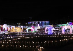 울산대공원 장미원 빛 축제, 풍성한 이벤트로 '달콤한 유혹'