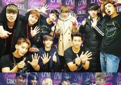 2PM 준케이, 팔꿈치 손가락 골절 사고 직전 티 없이 밝은 모습...팬들 “미안해하지 말아요”