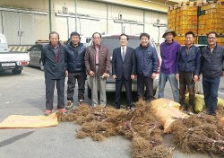 울산새농민회, 아로니아 재배기술 전파 행사 가져