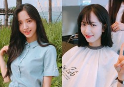 ‘란제리 소녀시대’ 보나, 긴머리-단발 비교사진 보니?