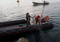 포항해경 테트라포드 추락 낚시객 2명 구조