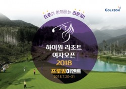 골프존, 여자대회 프로암 출전 경품 대회 개최