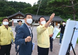 ‘현장에 답이있다’박현국 봉화군수…주요사업장 36곳방문 안전관리 당부