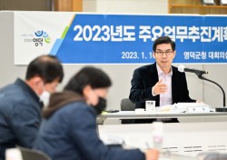 김광열 영덕군수, 2023년 연초 주요 업무보고회 개최…군민행복 청사진 제시