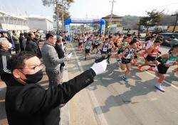 예천군, 예천 도효자배 중·고 단축마라톤대회 성황리에 마무리