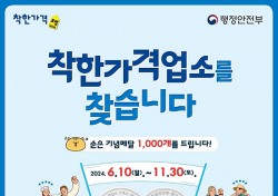 예천군, '착한가격업소' 모집…22일부터 3주간