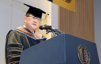 HD Hyundai chair receives honorary doctorate from HUFS