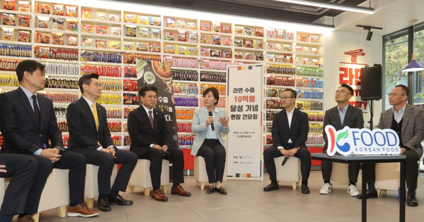 Korea’s instant ramyeon exports cross $1b milestone