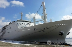 Photos of the ferry disaster off south coast