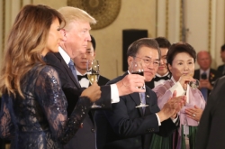 Korean beef, ballad song and chopstick gift set for Trump in state dinner