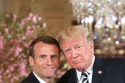 Trump, Macron call for 'new' nuclear deal with Iran