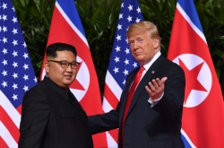 [US-NK Summit] Kim seen crafting image as Trump's equal, legitimate leader