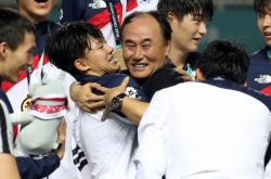 S. Korean football coach says gold medal victory made by players