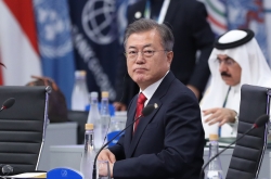 Moon calls for world support for nuclear-free Korea at G-20 summit