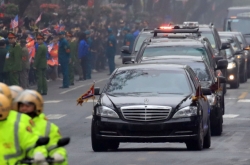 N. Korean leader arrives at Hanoi hotel